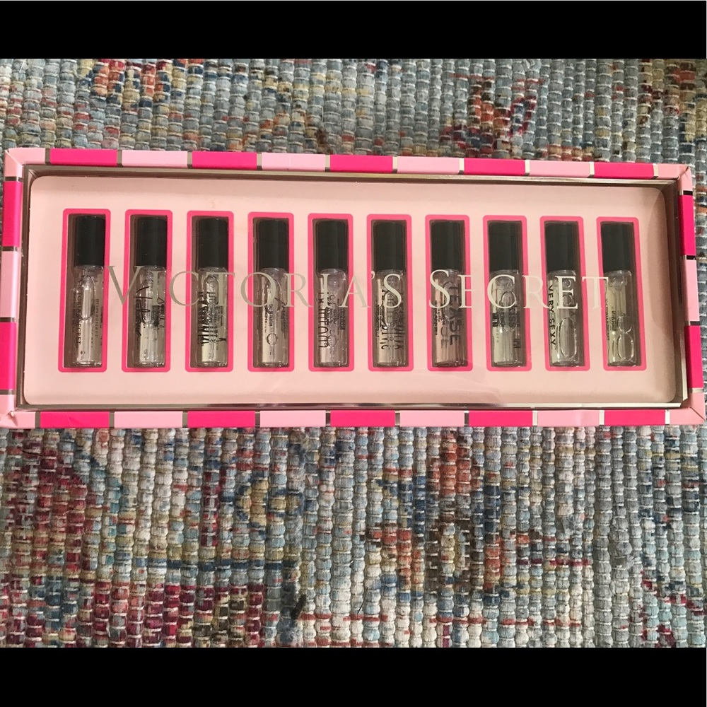 Victoria's Secret perfume set.